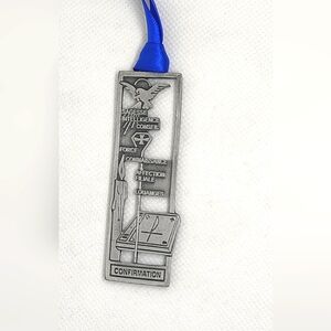 Confirmation Keepsake Bookmark Pewter Finish Roman Catholic Religious